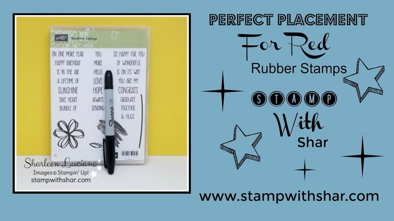 Perfect Placement For Stamps