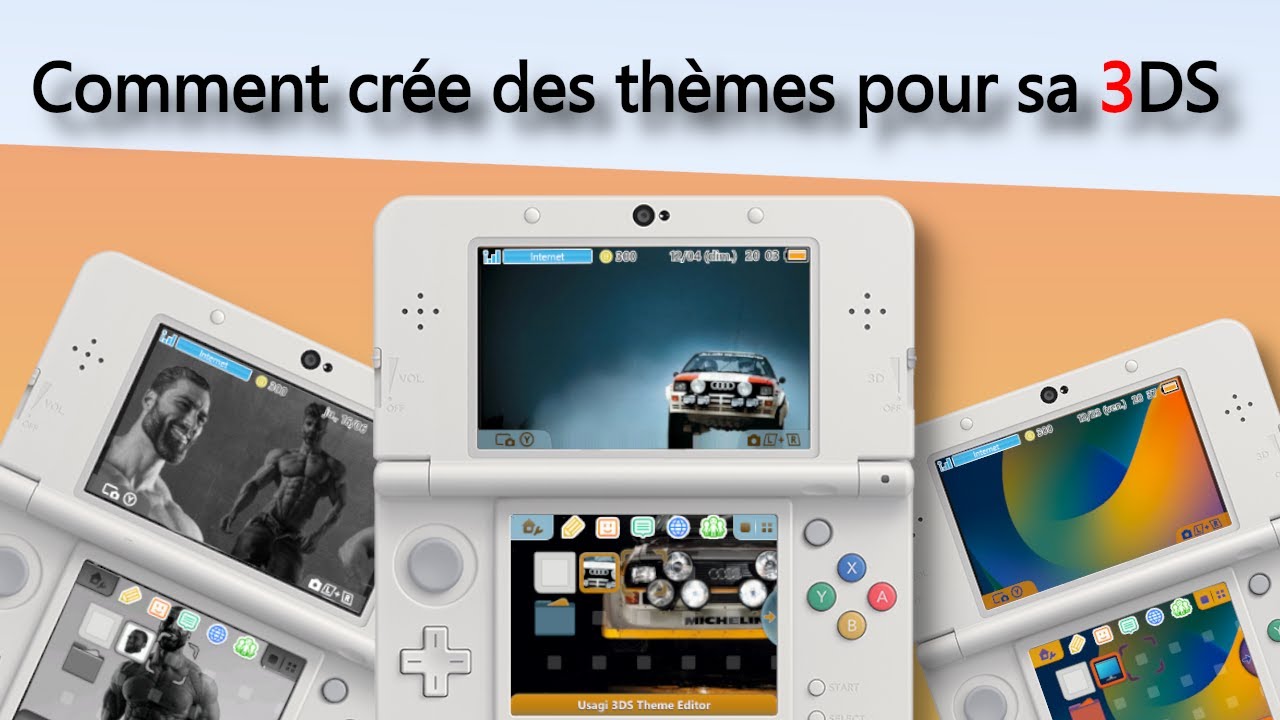 Comment créer des thèmes pour 3DS
