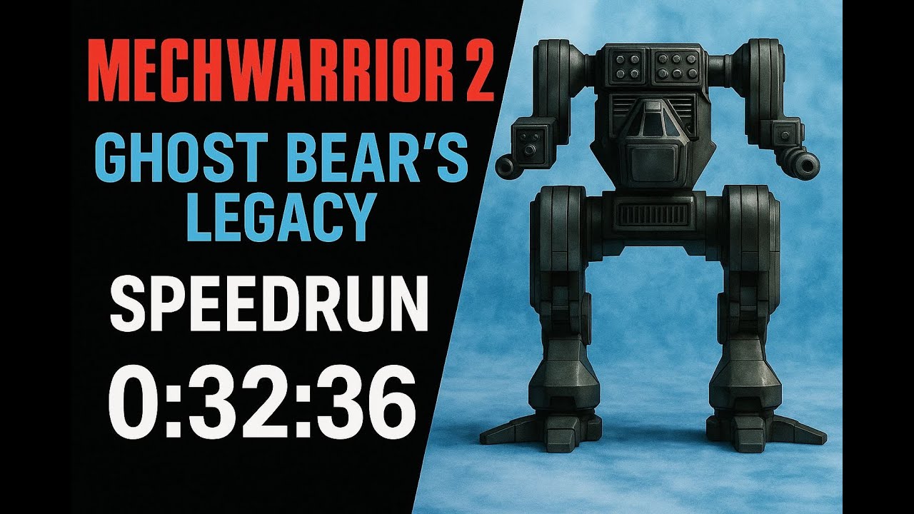 MechWarrior 2: Ghost Bear's Legacy - Speed Run - 32m 36s - Day 21