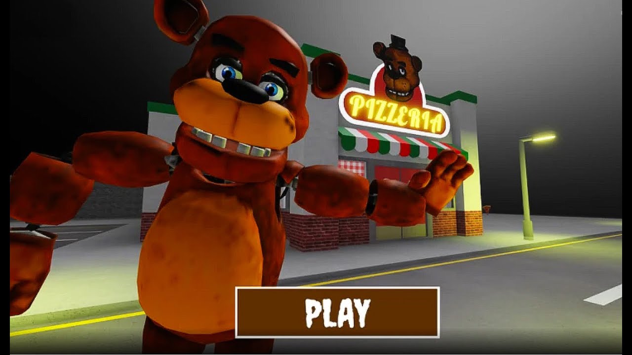 Roblox - FREDDY.S PIZZERIA RUN! (SCARY OBBY)