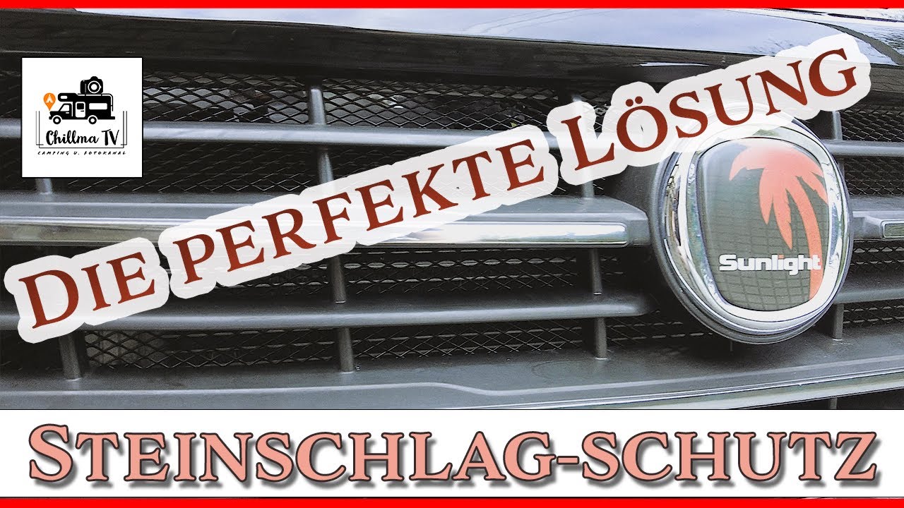 Racegitter - Einbau beim Fiat- beste / preisgünstigste Lösung den Kühler vor Steinschlag zu schützen
