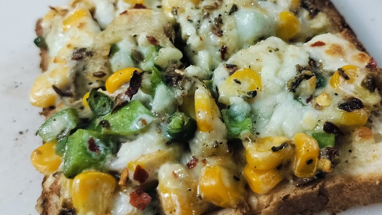 Cheese corn toast recipe | चीज कॉर्न टोस्ट  Cheese chilli toast Recipe | Sandwich  Sharma's kitchen 