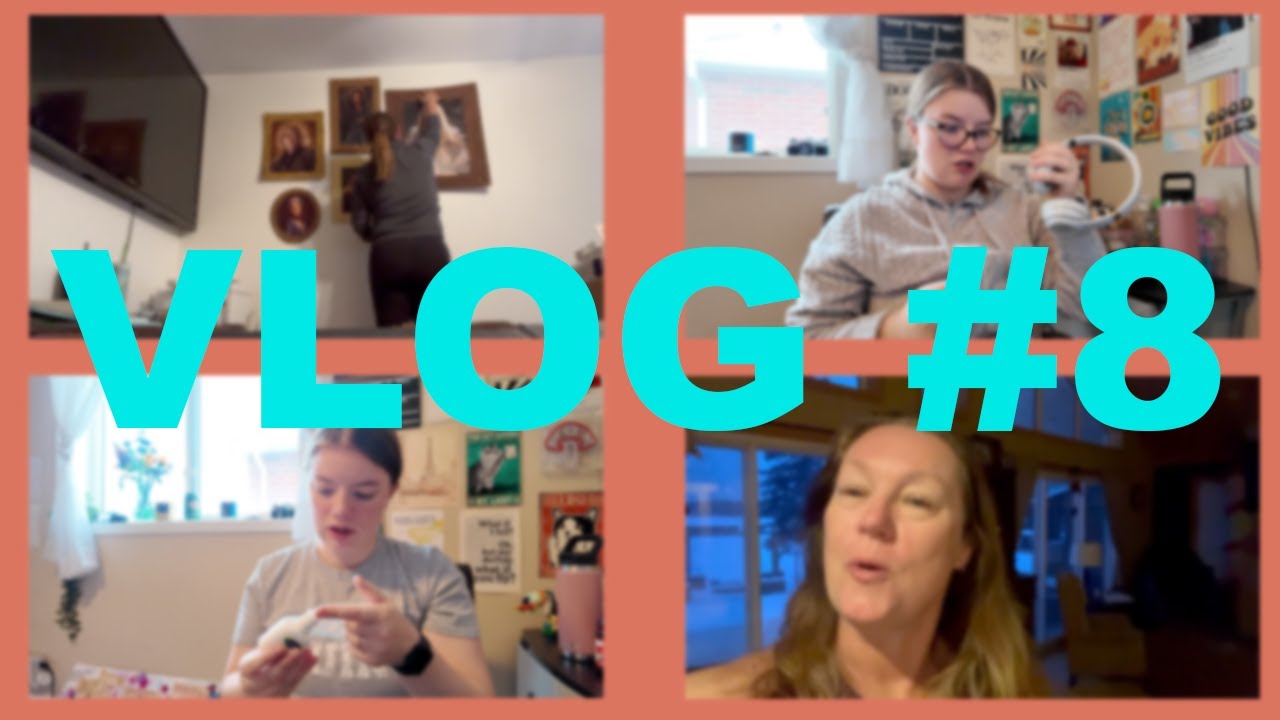 Decorating the house + getting ready to fly home!!!!! ||Second Saturday IRL||