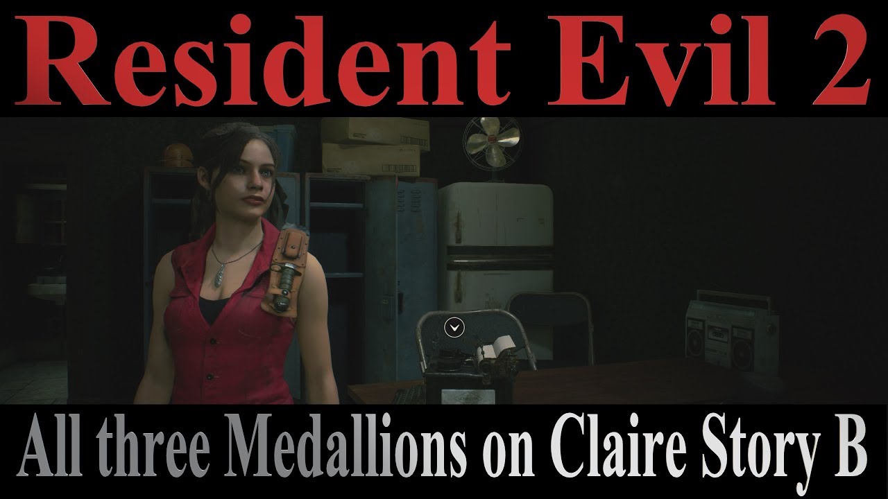 Resident Evil 2 Claire B Story Mr X and the Three Medallions