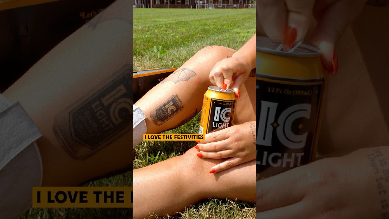 Hanna's I.C. Light Tattoo | Iron City Ink #ICLight #Pittsburgh #Tattoo #Beer