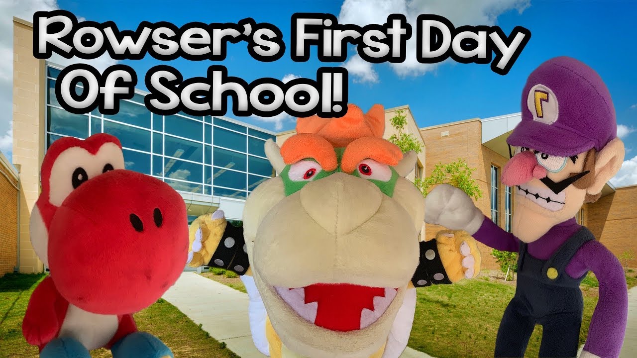 Rowser's First Day Of School! - Super Mario Richie