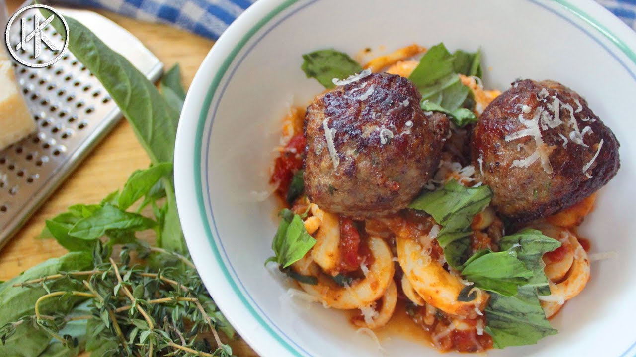 The Ultimate Keto Spaghetti and Meatballs | Keto Recipes | Headbanger's Kitchen