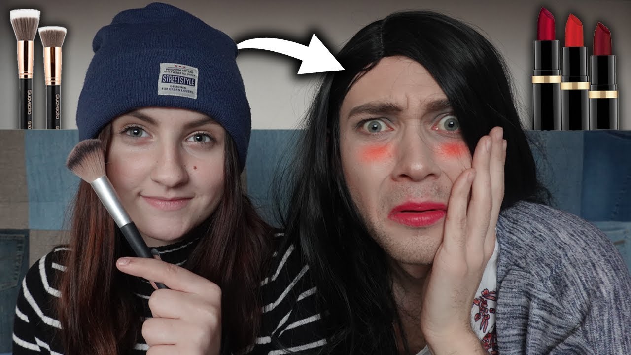 VERČA ZE MĚ UDĚLALA HOLKU! 😂😍 **extr&eacute;mn&iacute;**