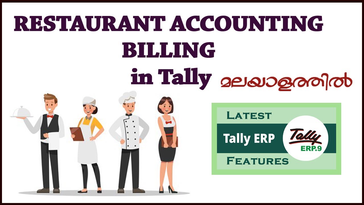 RESTAURANT ACCOUNTING AND BILLING||HOTEL ACCOUNTING IN TALLY||ഹോട്ടൽ അക്കൗണ്ടിങ് ബില്ലിംഗ്