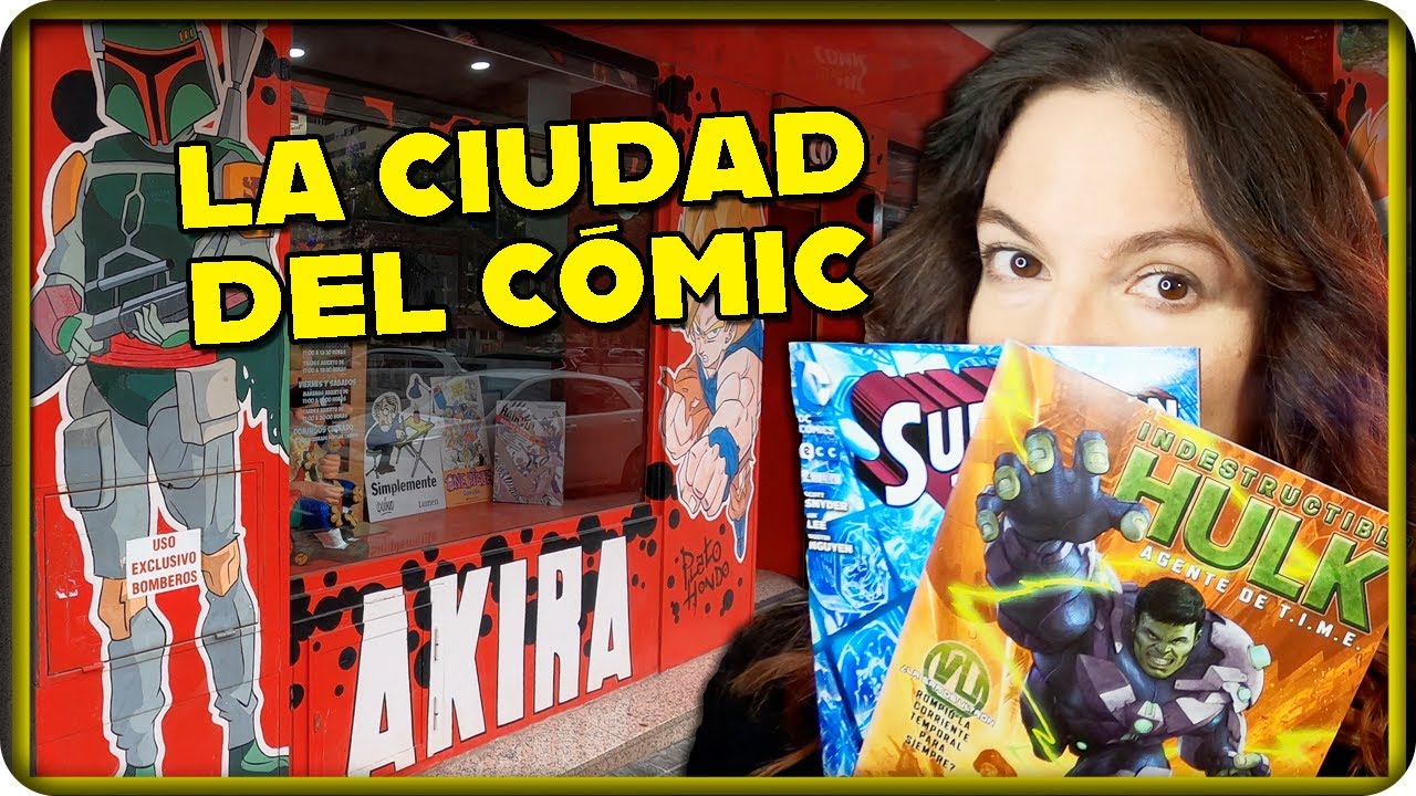 Un día en la CIUDAD DEL CÓMIC 'AKIRA CÓMICS'