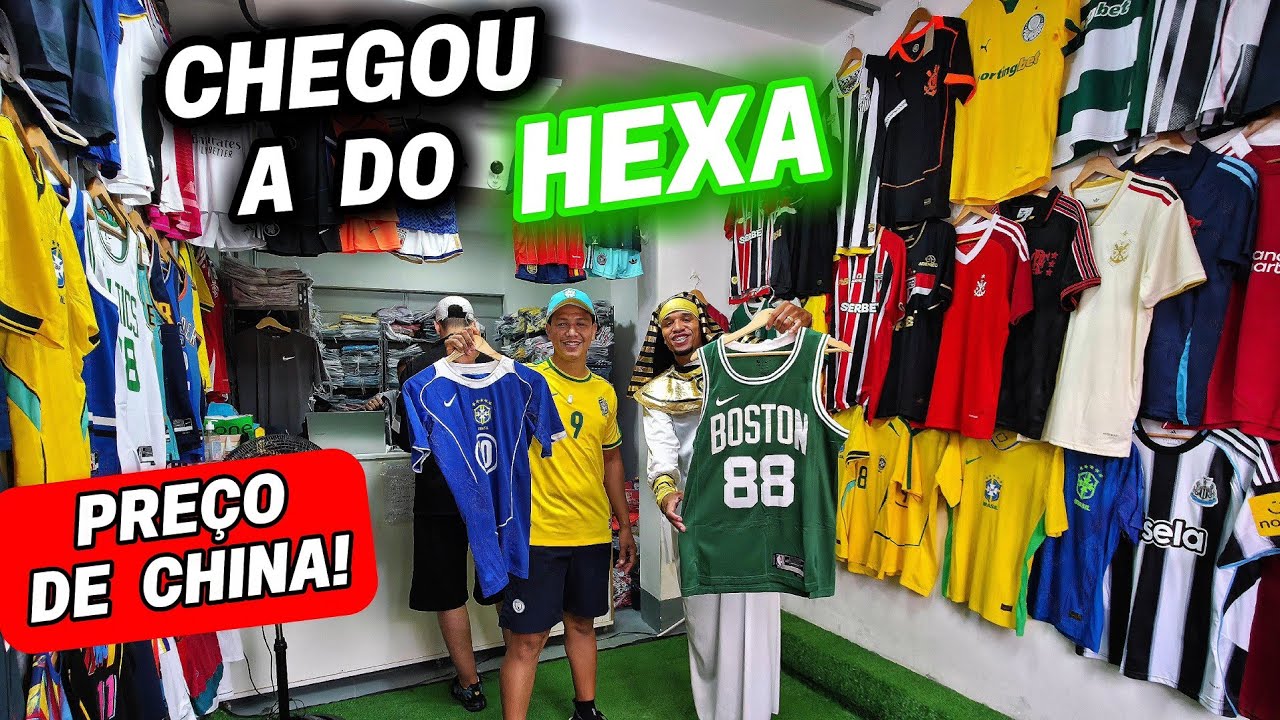 🔥 CAMISA TAILANDESA 1.1 PRONTA ENTREGA NO BRASIL 🇧🇷 | PREÇO DE CHINA DIRETO COM PANTOJA 1.1