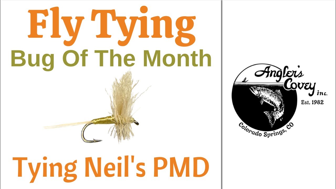 Fly Tying - Tying Neil's PMD - The Perfect Dry Fly #flytying