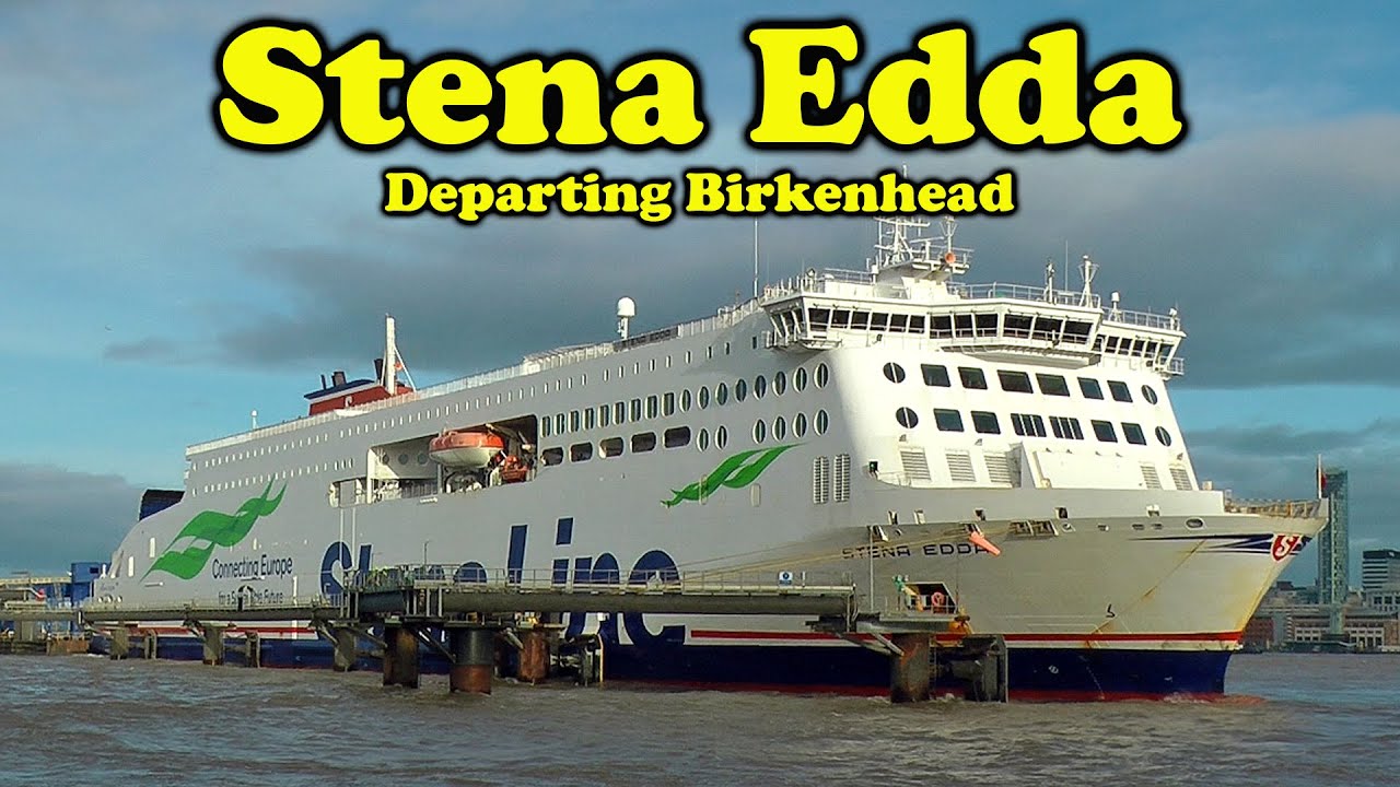 Stena Edda Departs as Stena Estrid Arrives