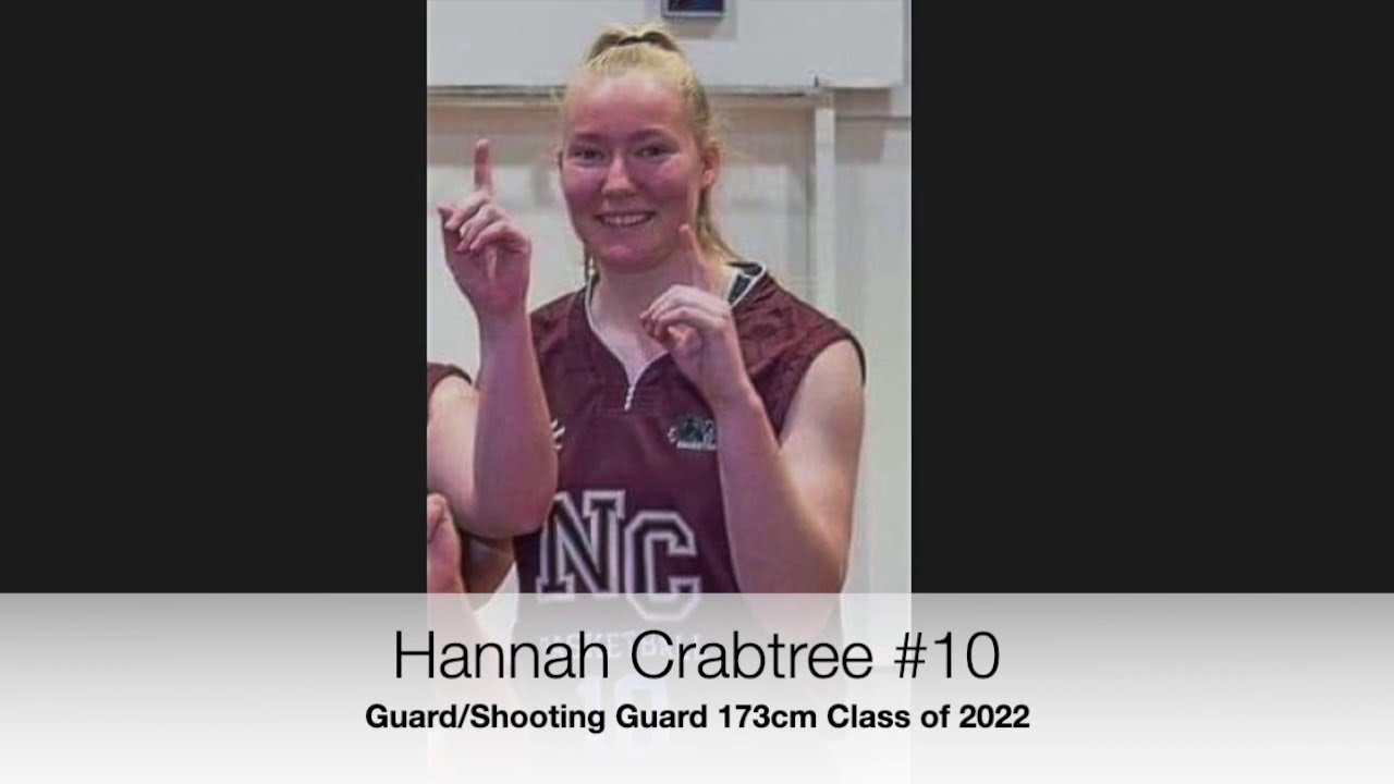 Hannah Crabtree Club Basketball Highlights 2020