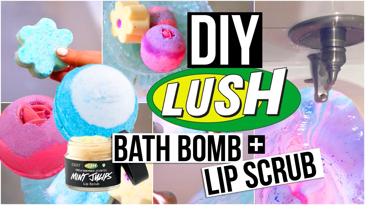 DIY Lush Bath Bombs + Lip Scrub! | Tara Michelle
