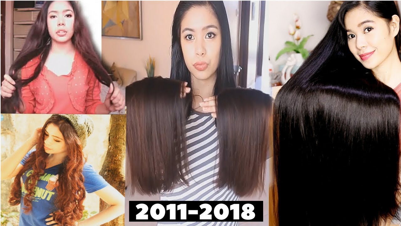 My Hair Growth & Road To Healthy Hair Journey On YouTube (2011-2018) Then & Now-Beautyklove