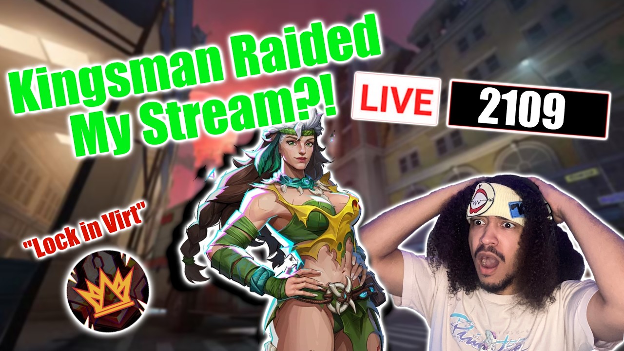 Kingsman Raided My Stream with 2k Viewers?! Watch me COOK with Rogue!