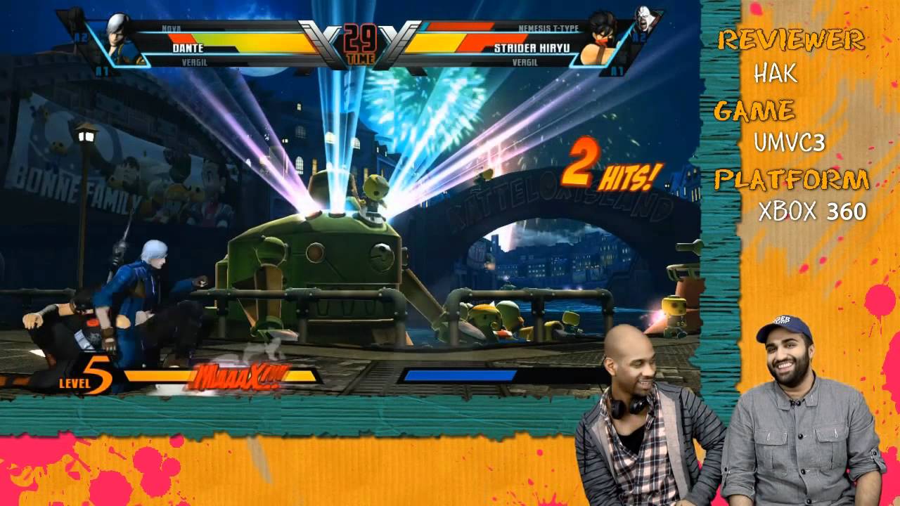 Ultimate Marvel Vs Capcom 3 Not REVIEW FingerCramp Original