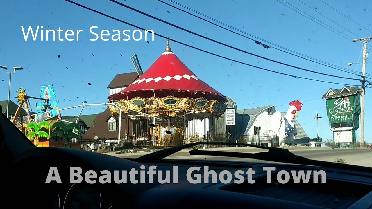 Branson Missouri During Winter Season 2021-22  It's A Beautiful Ghost Town - El Aaron Vlogs