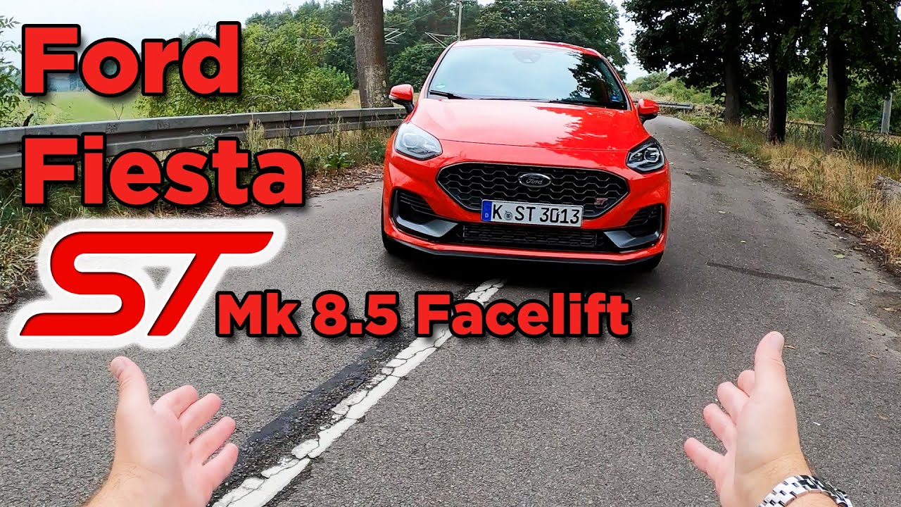 Ford Fiesta ST Mk 8.5 Facelift! Neue Front, neue Sitze und mehr Drehmoment! - POV DRIVE - 60FPS!