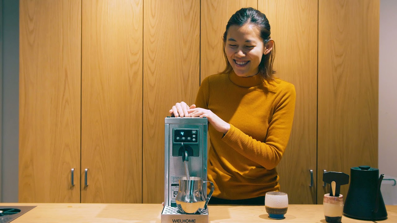 家庭用パワフル小型ミルクスチーマー使ってみました！ WPM Milk Steamer ミルクスチーマーMS-130T