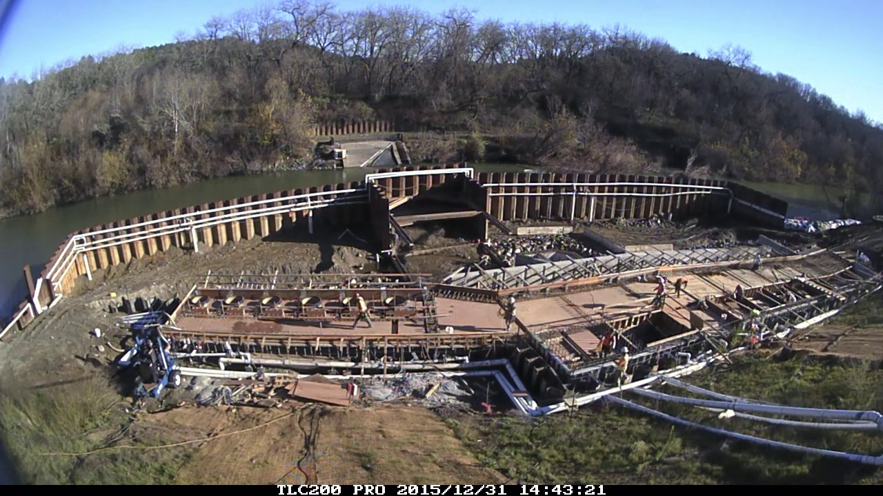 Mirabel Fish Ladder Construction Time Lapse