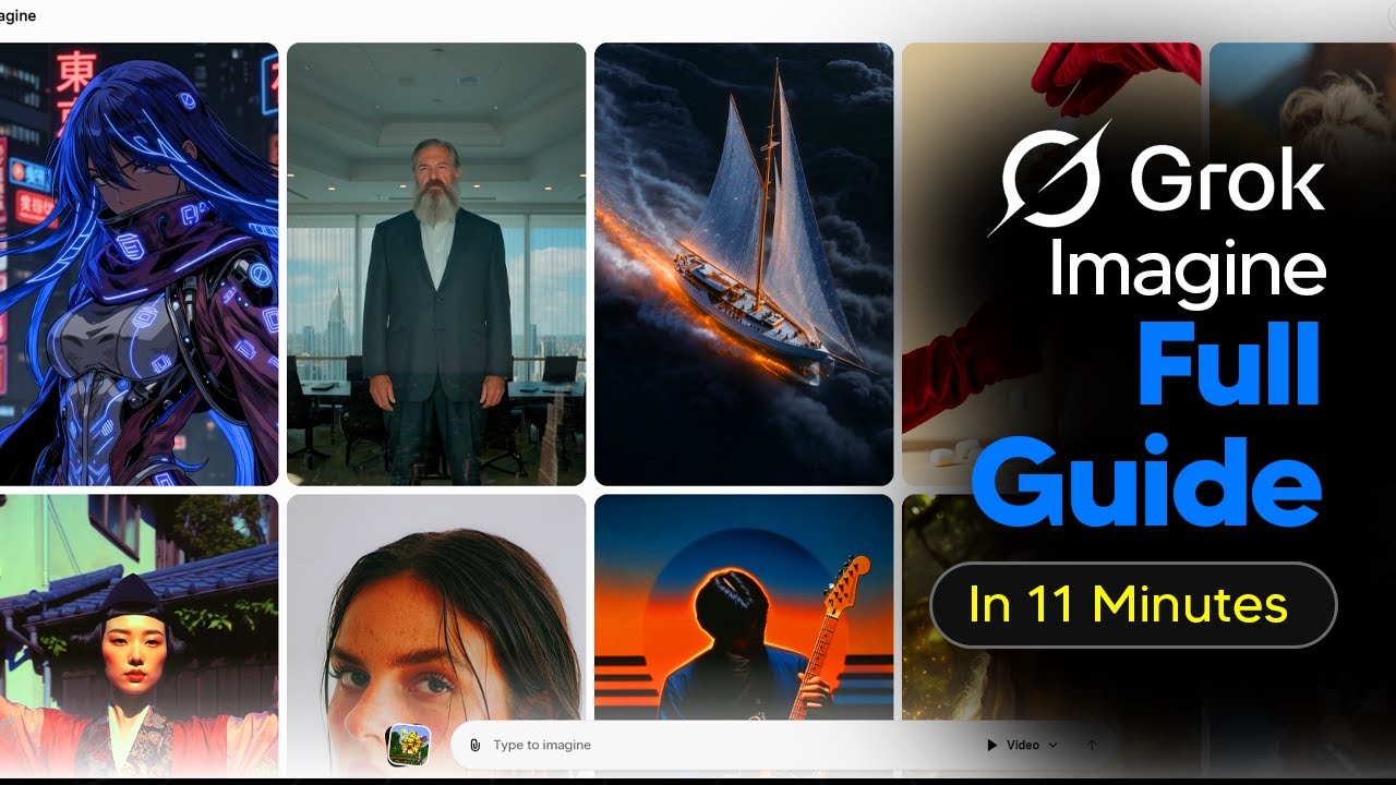 Учебное пособие по Grok Imagine &mdash; Как использовать Grok Imagine 1.0 для начинающих