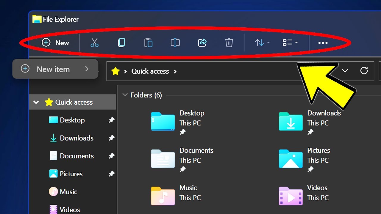 How to use the New Windows 11 File Explorer