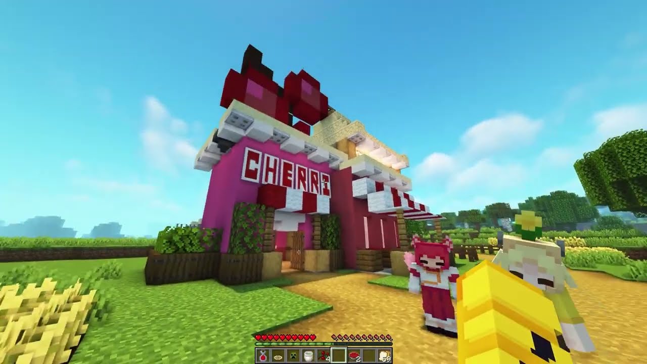 DAISY OPENED a SHOP in Minecraft...