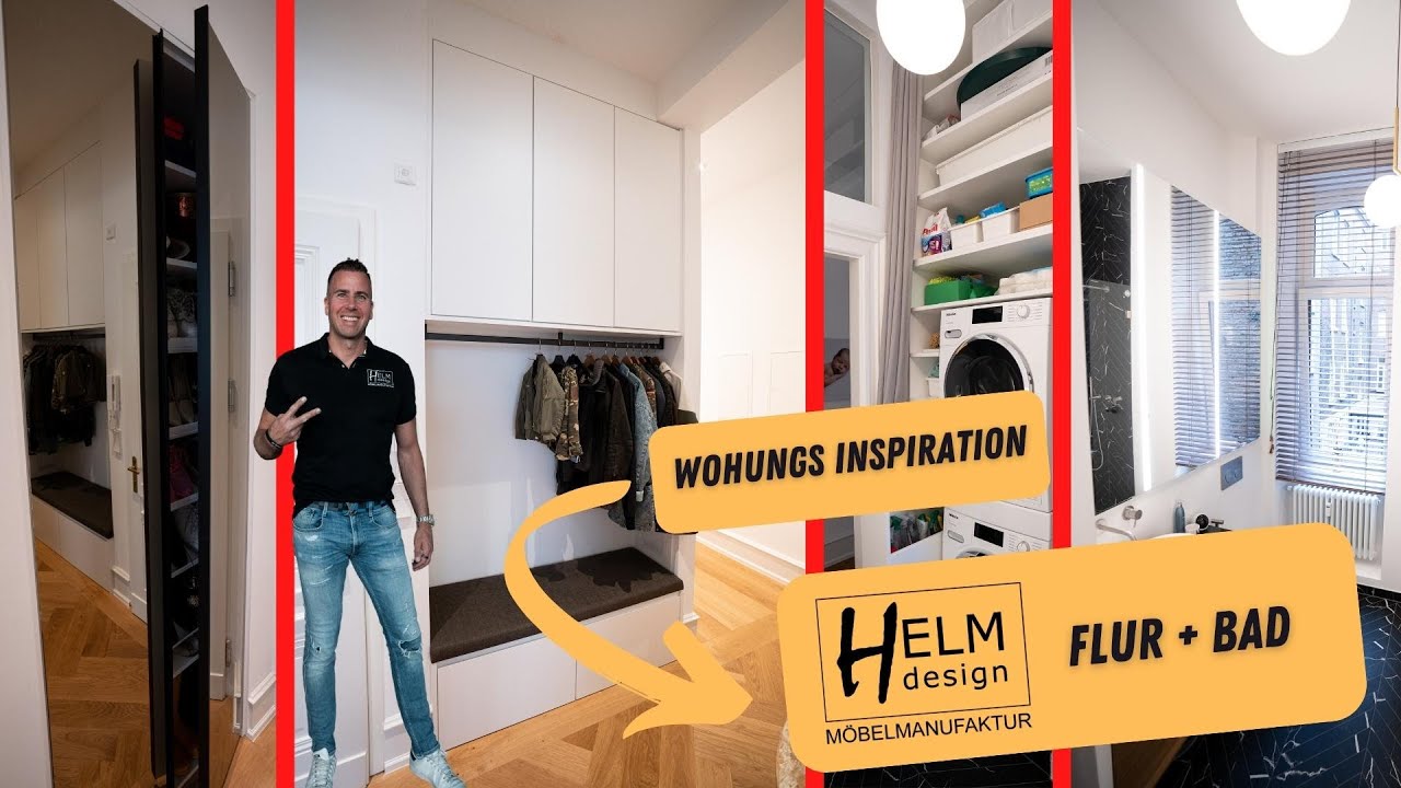 ROOMTOUR | Ankleide + Bad | HELM design