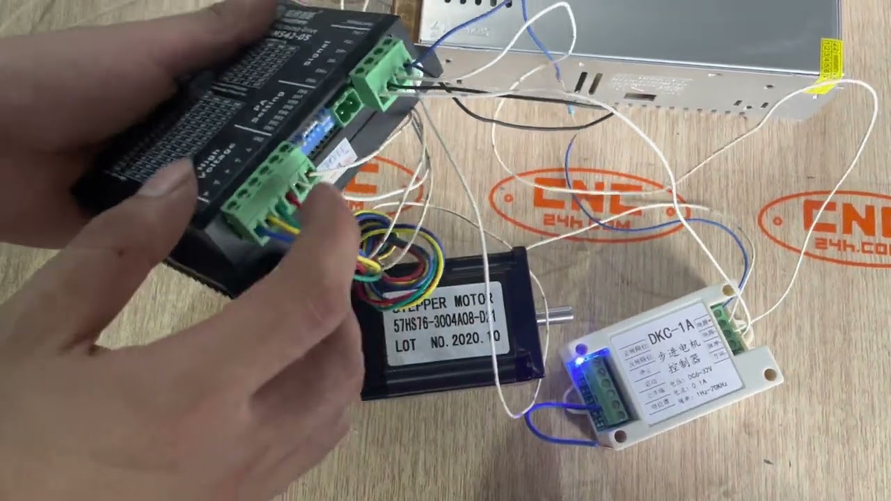 Đấu nối Driver DM542-05