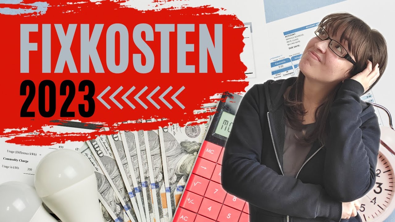 FIXKOSTEN 2023 📝 das sind meine aktuellen AUSGABEN