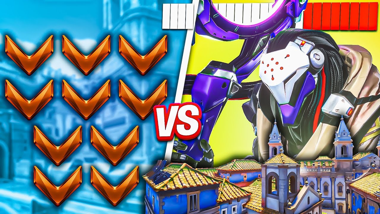 1 BUFFED Top 500 Ramattra VS *10* Bronze Players - Who wins?! (Overwatch 2)