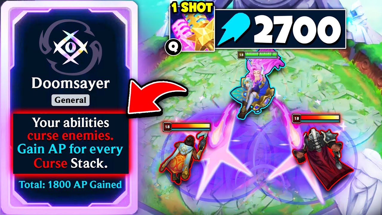Ever wonder what happens when Seraphine hits 2700 AP? | 2v2 Arena Mode