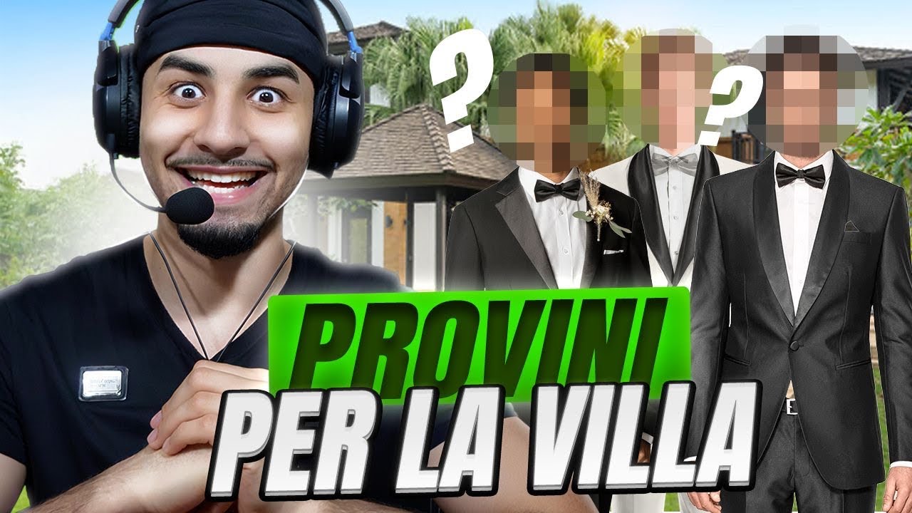 SSJREDA CERCA IL MIGLIOR TALENTO DA PORTARE IN VILLA 🏡 | Talent Show w/ Ash Rufy e Abde