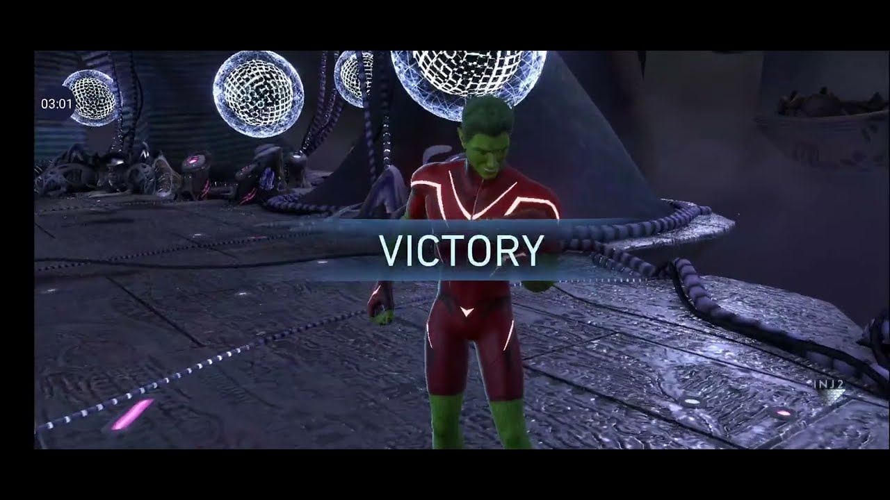 Beast Boy oneshots Heroic 7 FinalBoss Mr.Freeze despite delayed puppet activation-#injustice2mobile