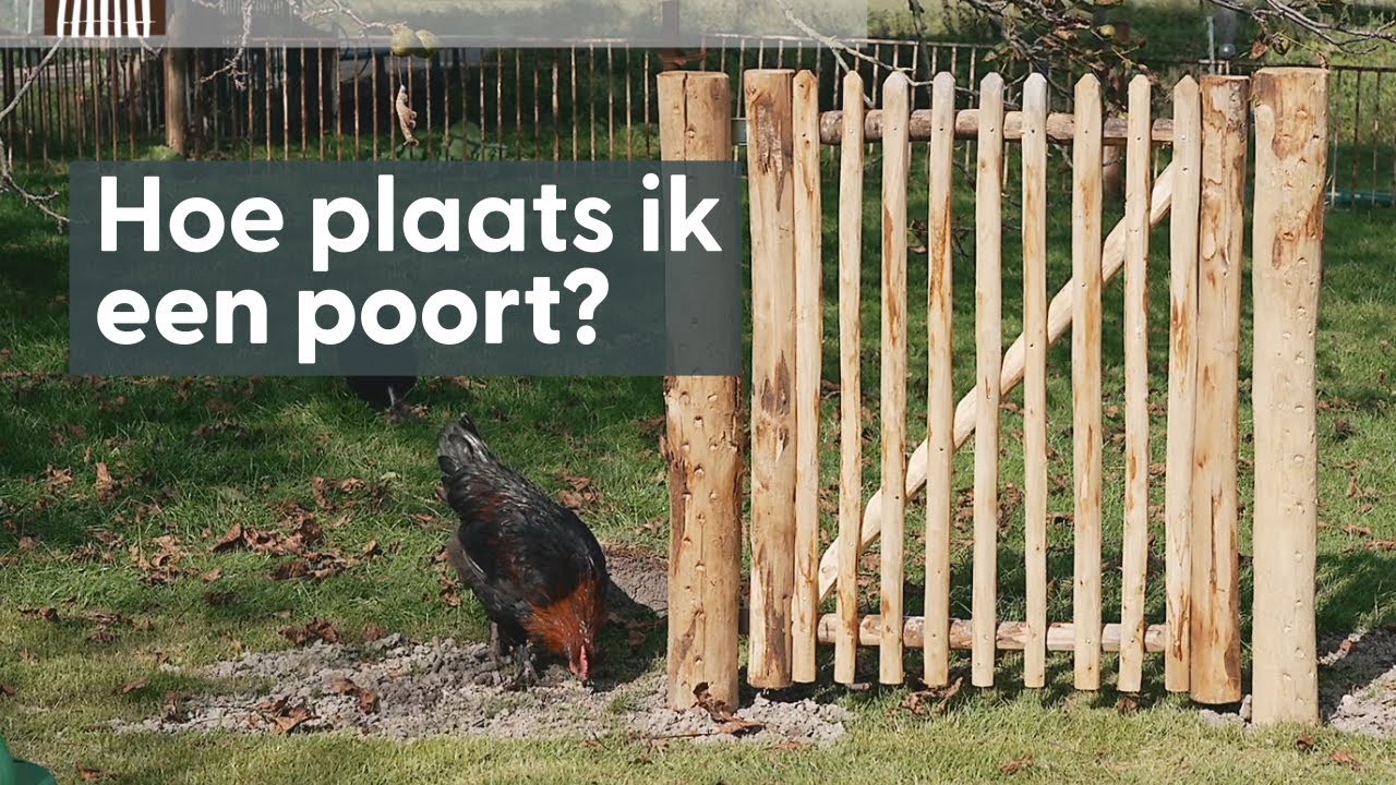 Hoe Plaats ik een Poort in de Tuin? - How-to - Schapenhek.nl