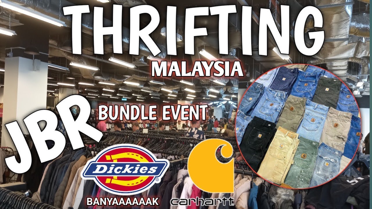 THRIFTING DI MALAYSIA BANYAK BARANG BRANDED DAN HARGA WORTH IT GUYS