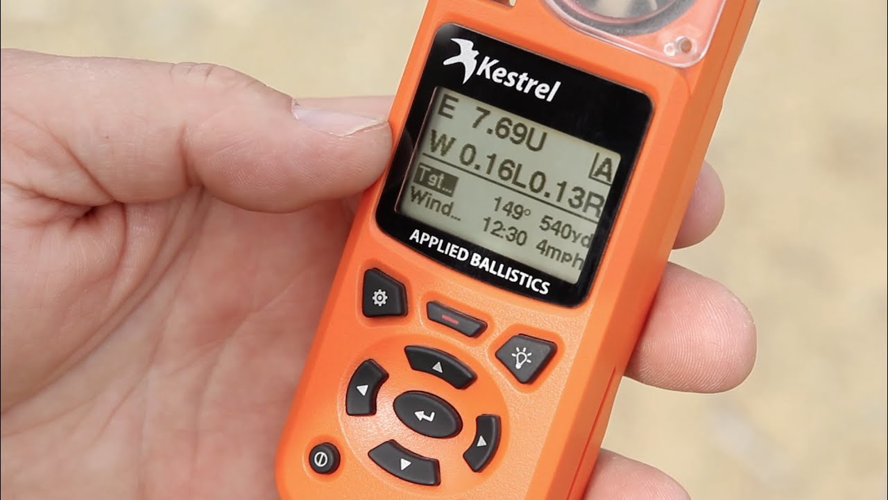 Kestrel 5700 Elite Weather Meter Overview - Long Range Shooting