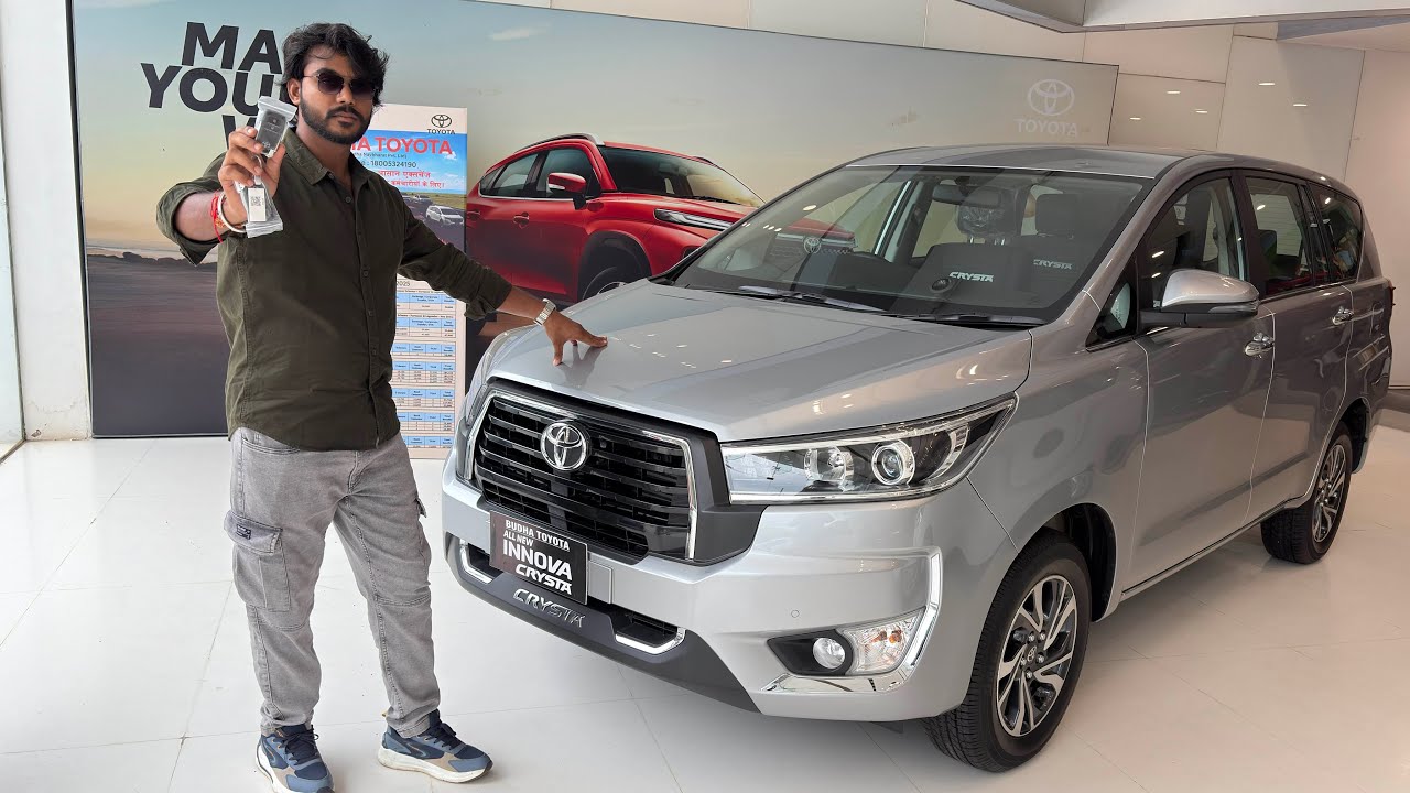 Toyota Innova Crysta VX 8STR Model On Road Price 2025 Details Review 