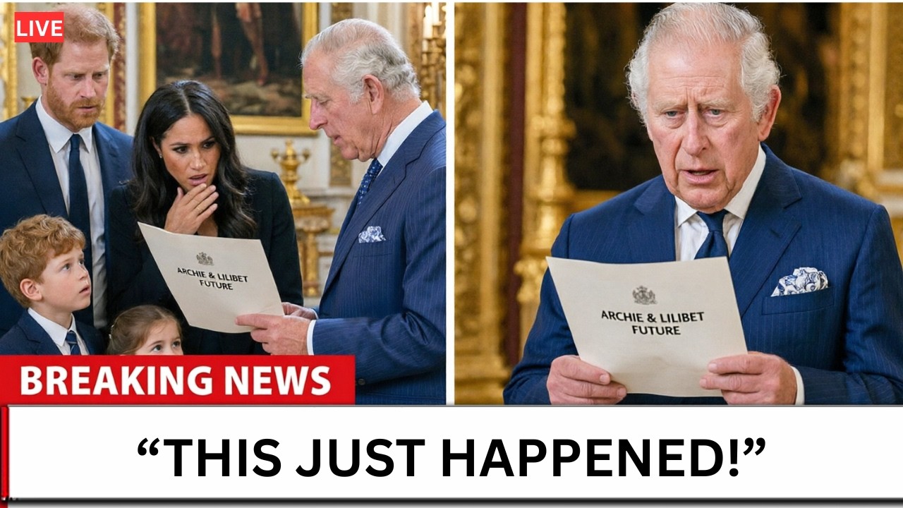 BREAKING: King Charles Shocks the UK With Major Decision on Archie and Lilibet's Future