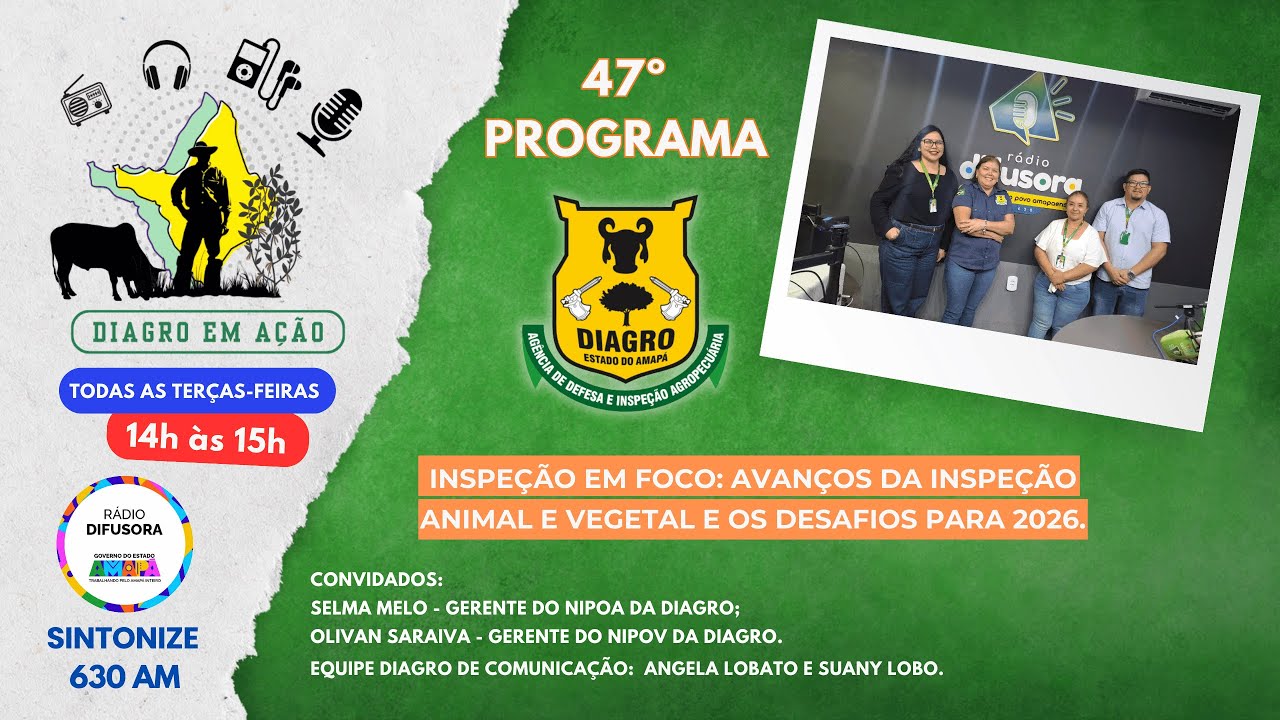 Inspeção em foco: avanços da inspeção animal e vegetal e os desafios para 2026.