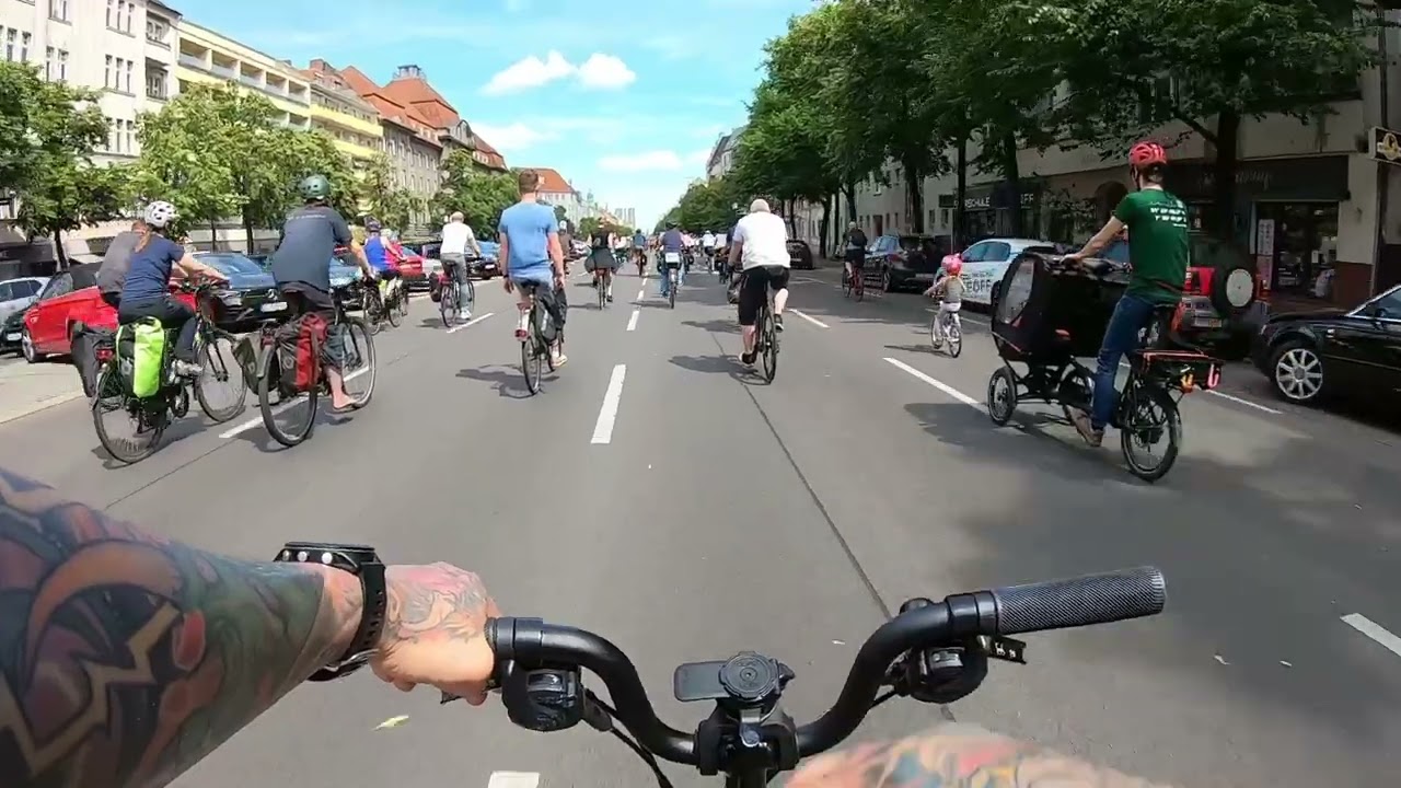 Berlin Fahrradsternfahrt 2025