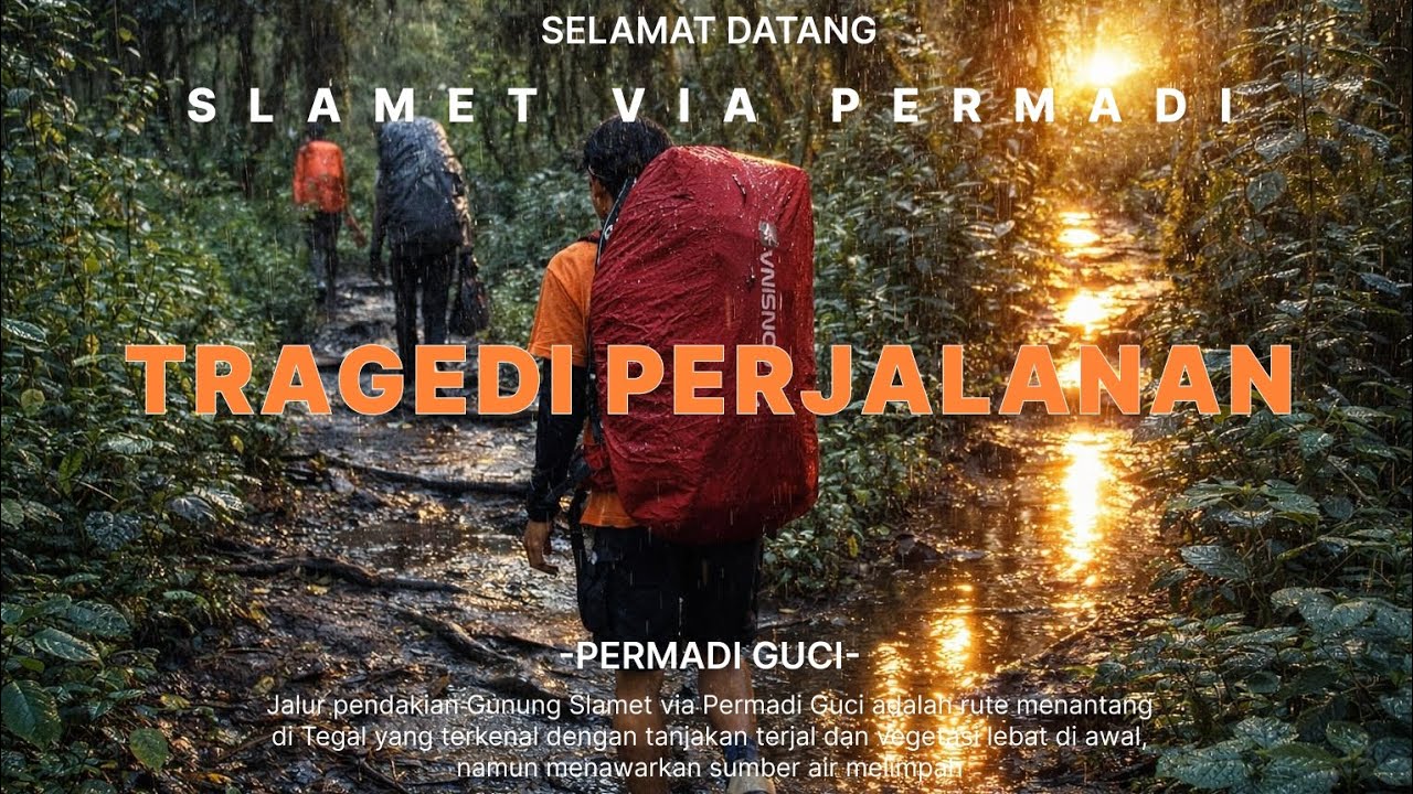 #1 Pendakian penuh dengan tragedi 😰 - MT.SLAMET 3432mdpl (Via Permadi Guci)