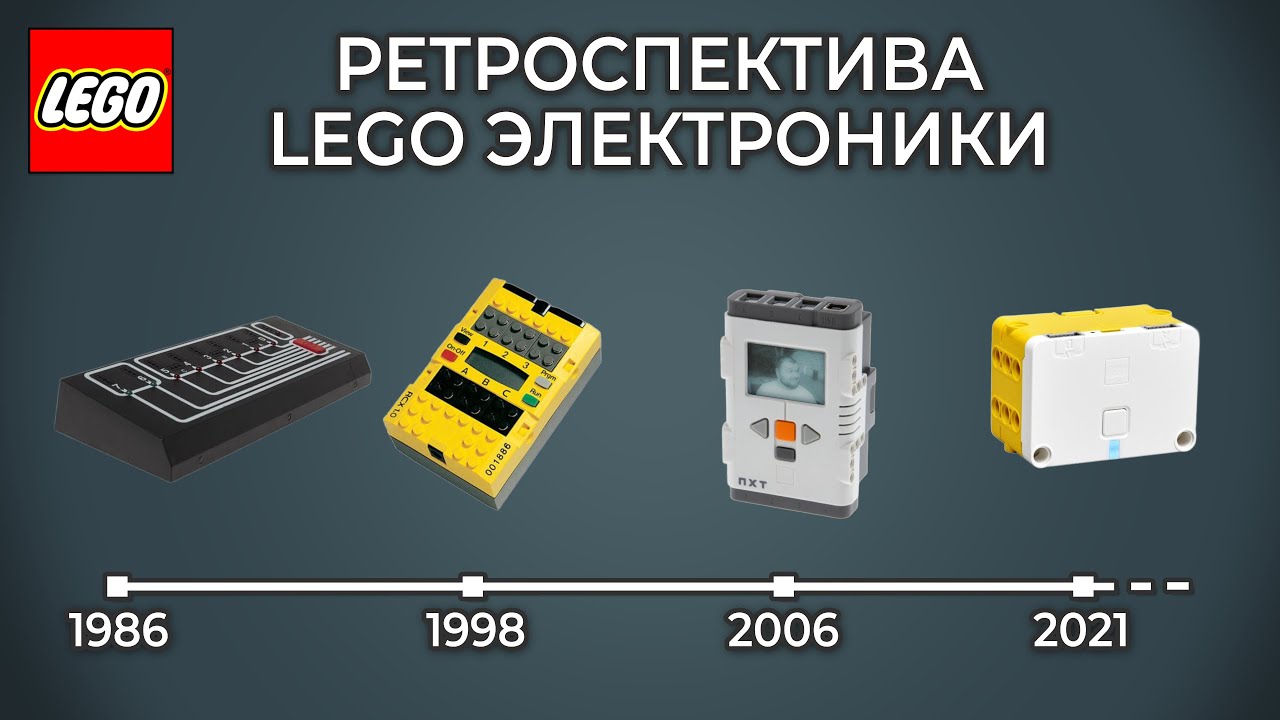 Всё программируемое LEGO в одном видео | Mindstorms, Technic, WeDo, Dacta