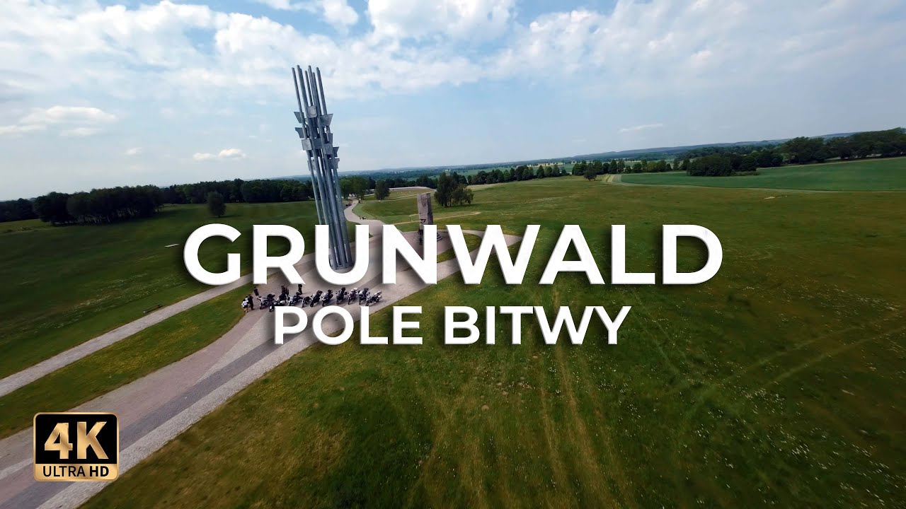 Grunwald - Pole Bitwy | Dji Avata | Lece w miasto [4k]