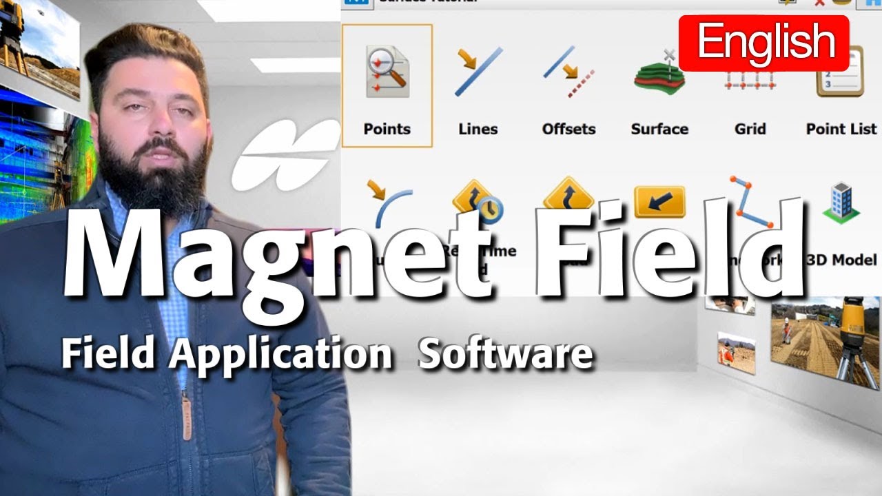 TOPCON Data Collection Software Magnet Field English