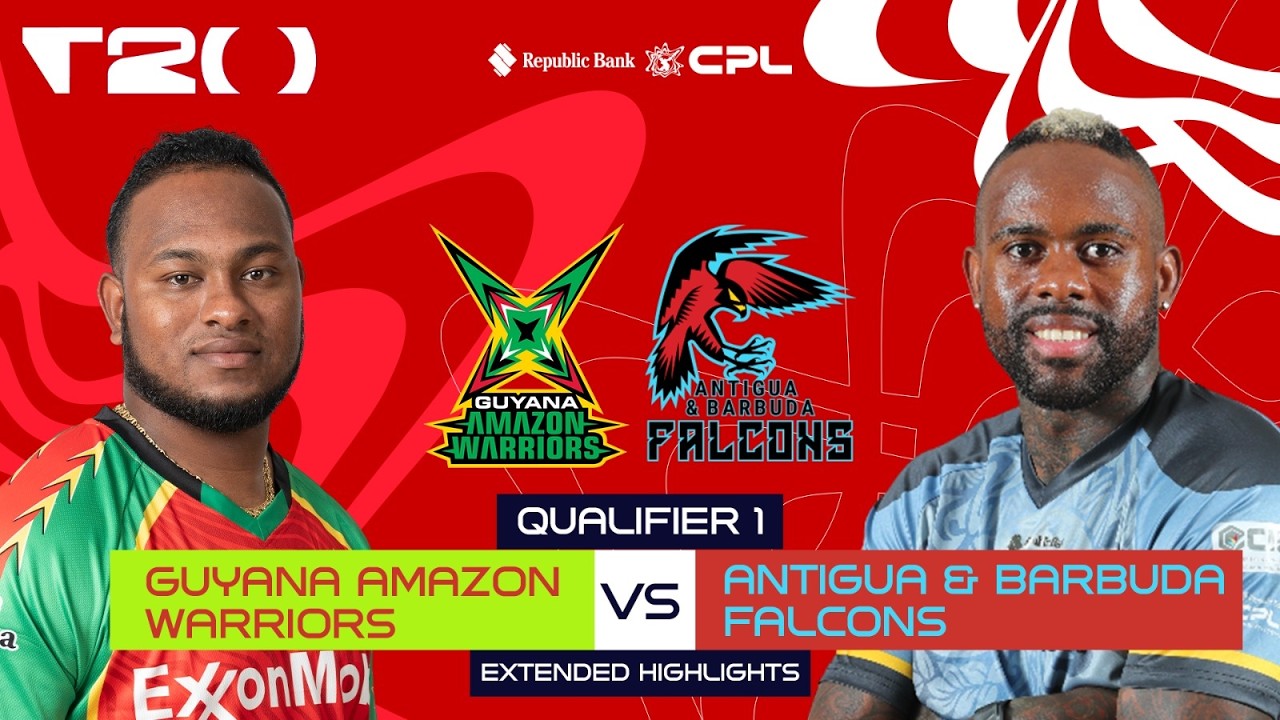 Extended Highlights | Guyana Amazon Warriors vs Antigua & Barbuda Falcons | CPL 2026