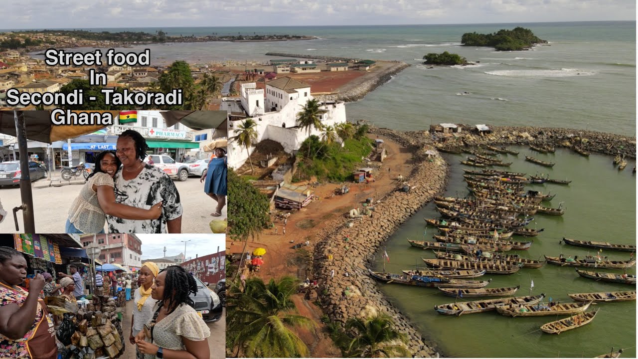 we travelled to Takoradi ,Western Region || street food || Ghana West Africa