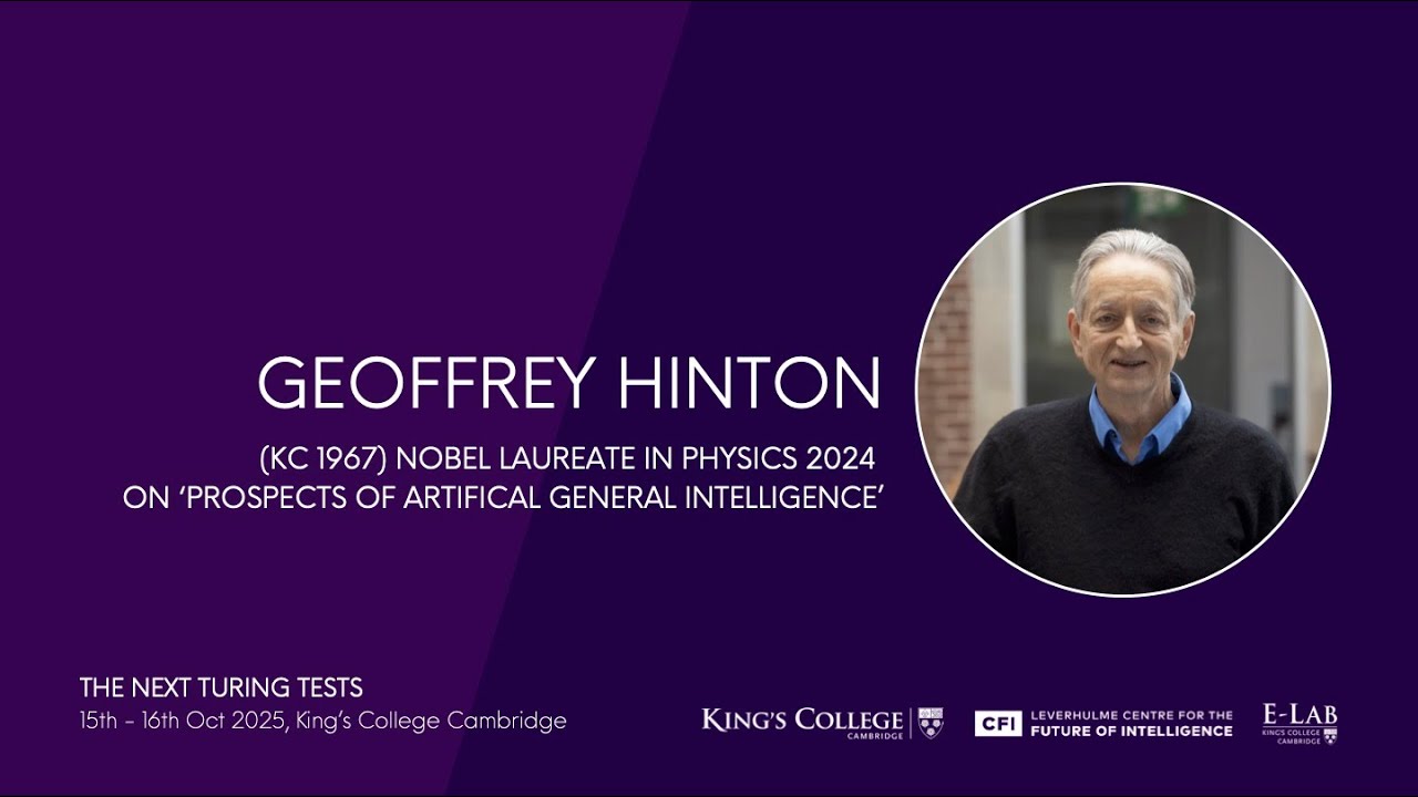 In Conversation with Geoff Hinton: The Prospects of Artificial General Intelligence